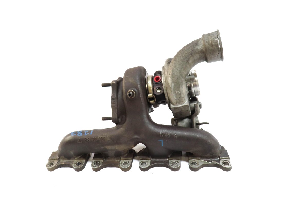 Thumbnail 4: 2010-2016 PORSCHE PANAMERA (970 G1) 4.8L M48 TURBO ENGINE LEFT TURBOCHARGER