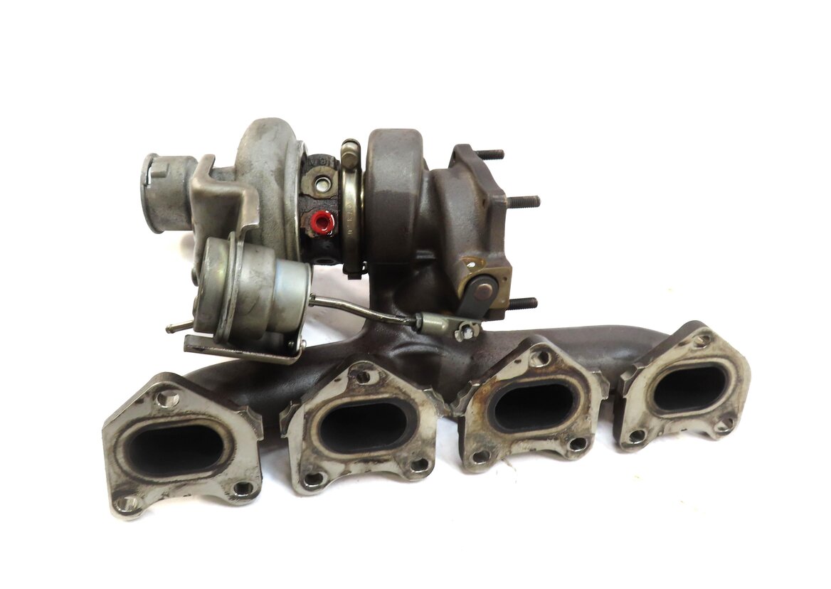 Thumbnail 5: 2010-2016 PORSCHE PANAMERA (970 G1) 4.8L M48 TURBO ENGINE LEFT TURBOCHARGER