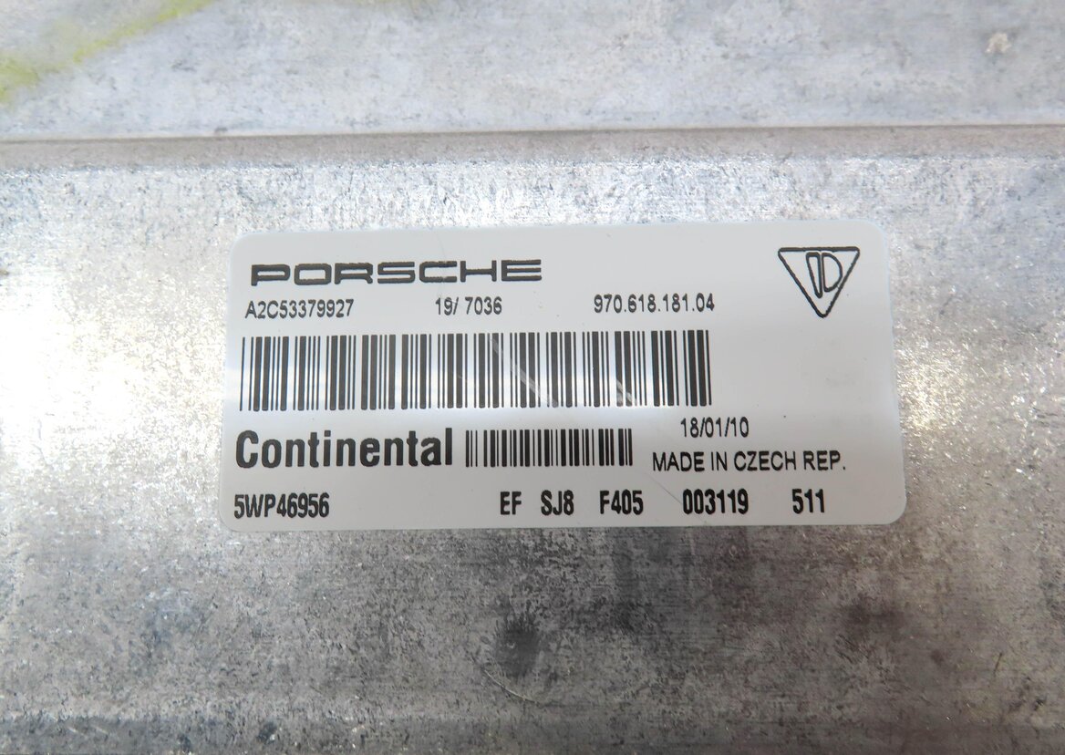 Thumbnail 4: 2010 PORSCHE PANAMERA (970 G1) KEYLESS ENTRY CONTROL MODULE COMPUTER