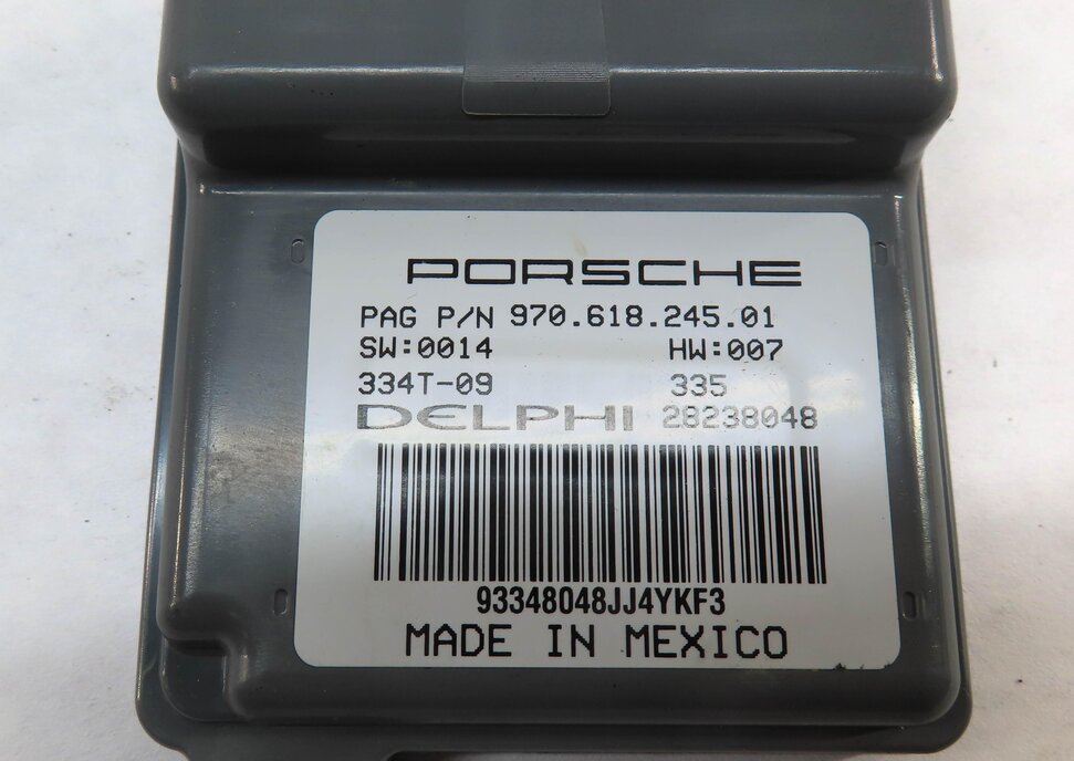 Thumbnail 4: 2010 PORSCHE PANAMERA (970 G1) FRONT RIGHT SEAT OCCUPANCY WEIGHT SENSOR MODULE