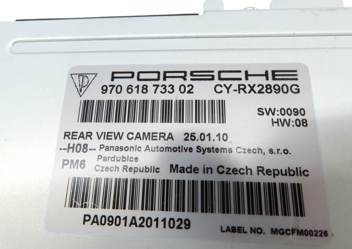 Thumbnail 4: 2010 PORSCHE PANAMERA (970 G1) REARVIEW BACKUP REVERSE CAMERA CONTROL MODUE