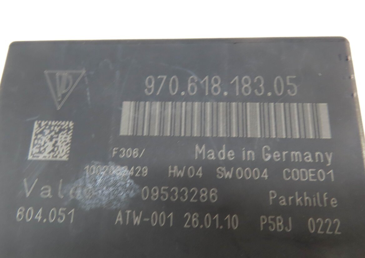 Thumbnail 4: 2010 PORSCHE PANAMERA (970 G1) PDC PARK DISTANCE CONTROL MODULE (FRONT & REAR)