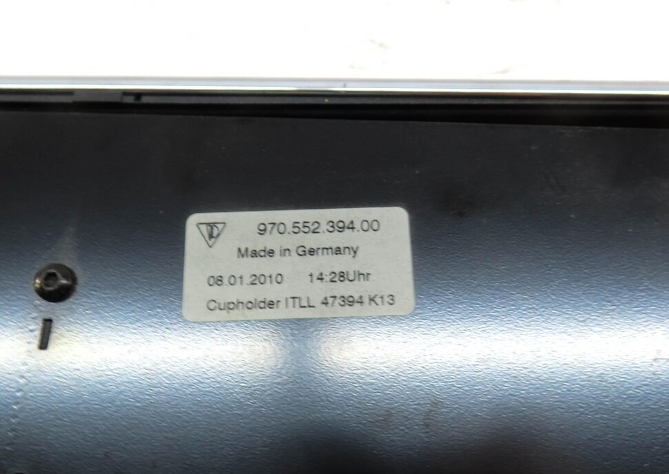 Thumbnail 6: 2010 PORSCHE PANAMERA (970 G1) FRONT DASH CUPHOLDER DRINK CUP HOLDER ASSEMBLY