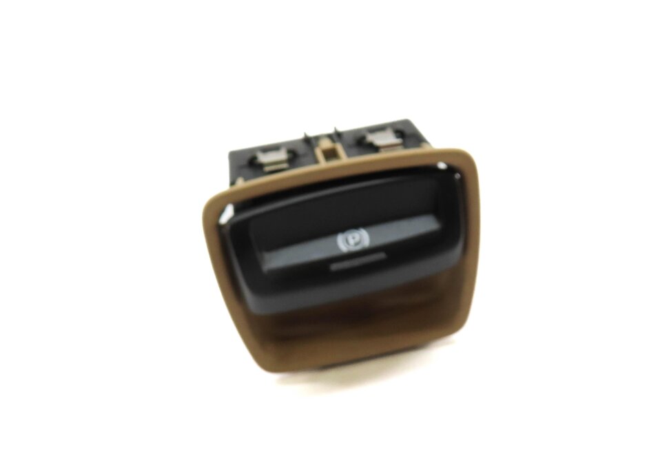2010 PORSCHE PANAMERA (970 G1) PARKING BRAKE SWITCH BUTTON (TAN)