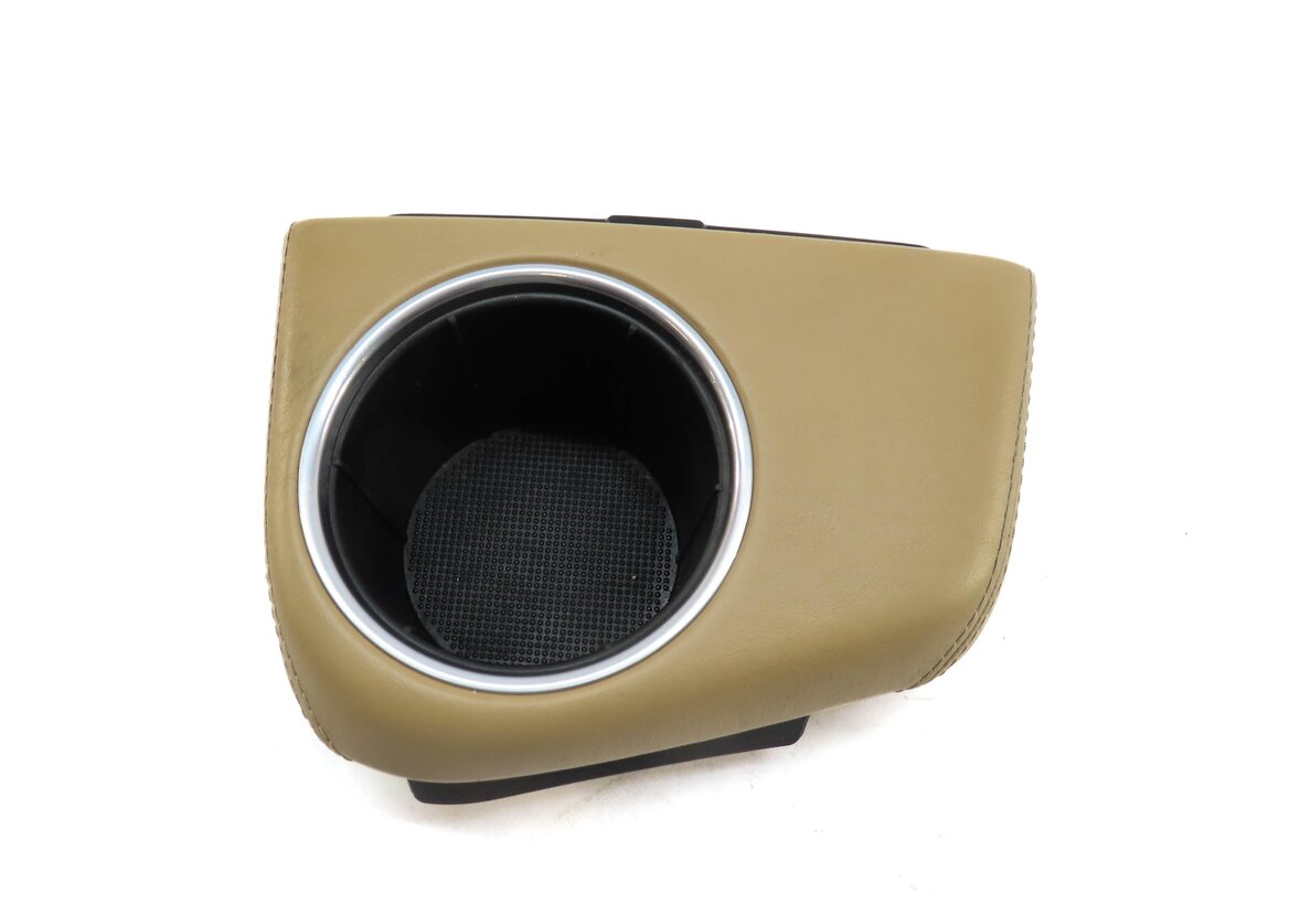 2010 PORSCHE PANAMERA (970 G1) FRONT CENTER CONSOLE CUPHOLDER CUP HOLDER (BEIGE)
