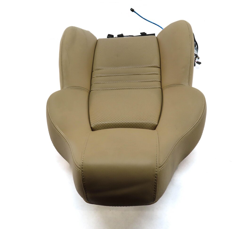 Thumbnail 3: 2010 PORSCHE PANAMERA (970 G1) DRIVER UPPER TOP HEATED SEAT CUSHION (BEIGE)