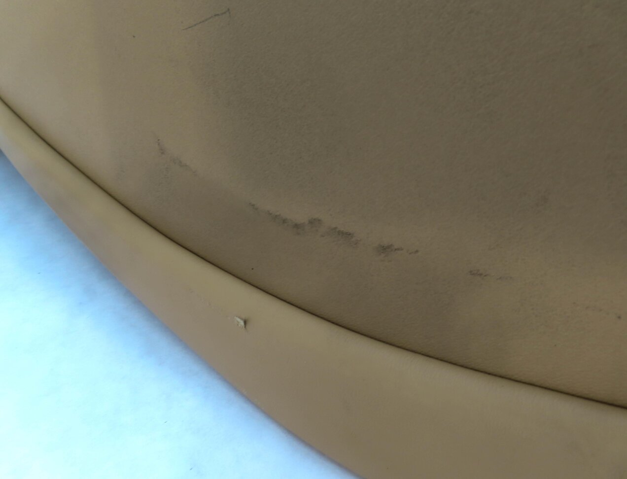 Thumbnail 5: 2010 PORSCHE PANAMERA (970 G1) PASSENGER UPPER TOP HEATED SEAT CUSHION (BEIGE)
