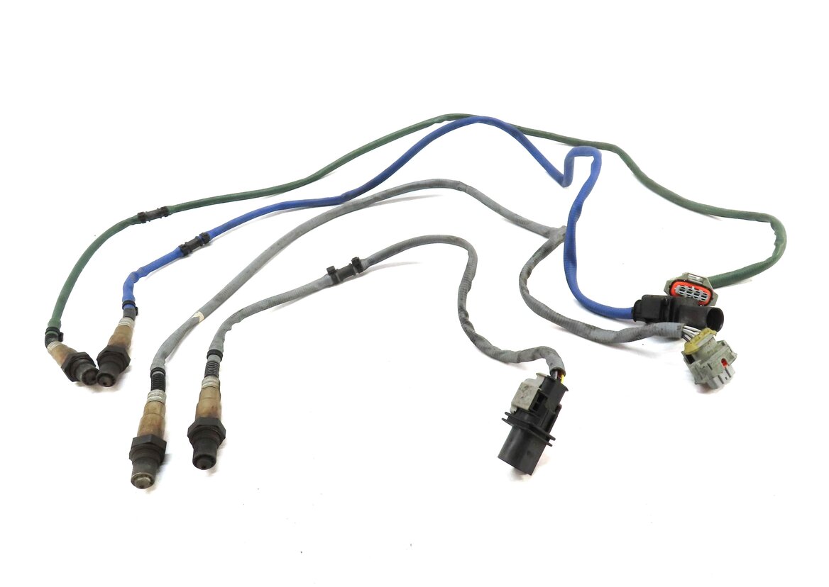 Thumbnail 2: 2010 PORSCHE PANAMERA (970 G1) 4.8L M48 PRE POST CAT O2 OXYGEN SENSOR SET-4