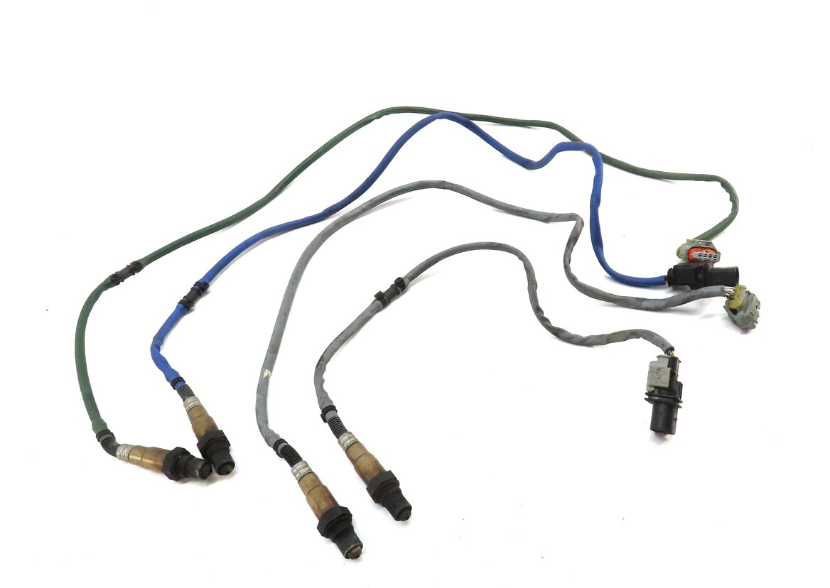 Thumbnail 3: 2010 PORSCHE PANAMERA (970 G1) 4.8L M48 PRE POST CAT O2 OXYGEN SENSOR SET-4