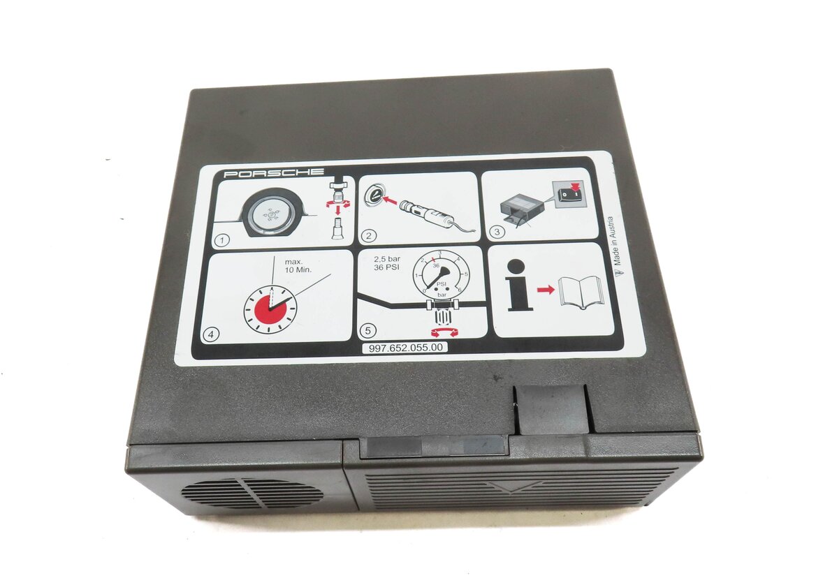 Thumbnail 2: 2010 PORSCHE PANAMERA (970 G1) SPARE TIRE AIR COMPRESSOR PUMP MOTOR