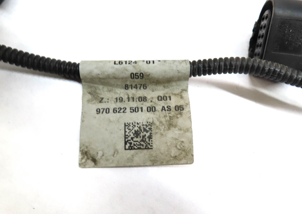 Thumbnail 5: 2010 PORSCHE PANAMERA (970 G1) FRONT LEFT PDC PARK SENSOR SET w/ HARNESS (BLACK)