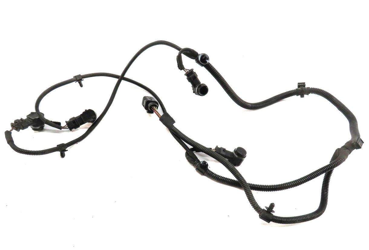 Thumbnail 2: 2010 PORSCHE PANAMERA (970 G1) REAR PDC PARK SENSOR SET w/ HARNESS (BLACK A1)