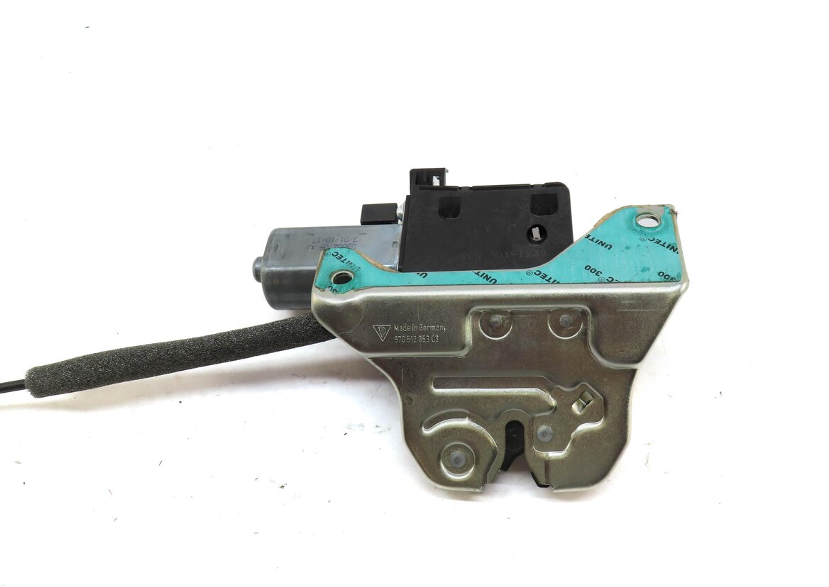 Thumbnail 4: 2010 PORSCHE PANAMERA (970 G1) REAR TRUNK LOCK LATCH ACTUATOR