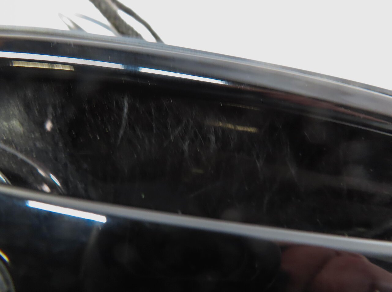Thumbnail 5: 2010-2016 PORSCHE PANAMERA (970 G1) LEFT FRONT EXTERIOR DOOR HANDLE (BLACK A1)
