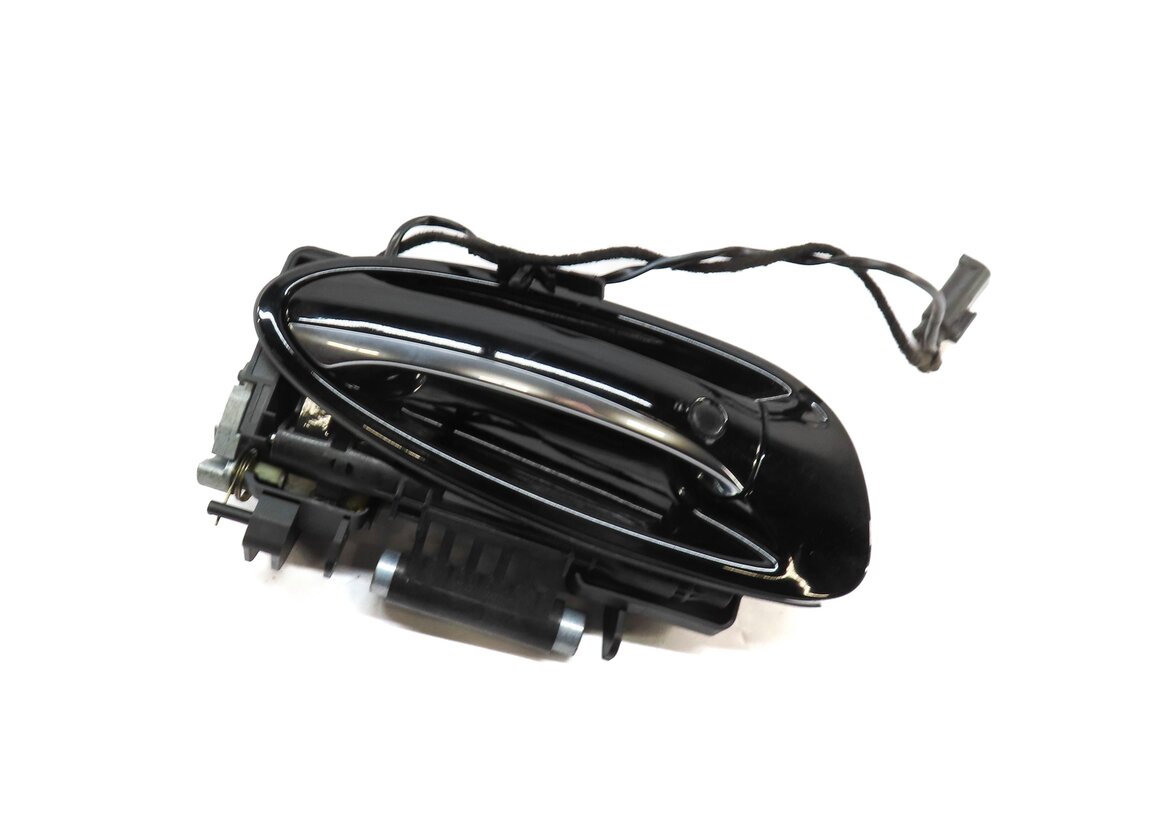 2010-2016 PORSCHE PANAMERA (970 G1) RIGHT FRONT EXTERIOR DOOR HANDLE (BLACK A1)