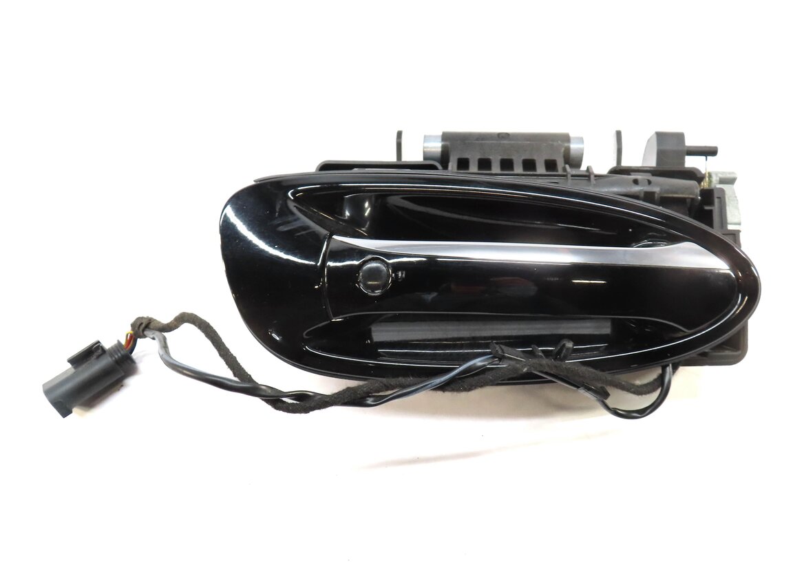 Thumbnail 3: 2010-2016 PORSCHE PANAMERA (970 G1) RIGHT FRONT EXTERIOR DOOR HANDLE (BLACK A1)