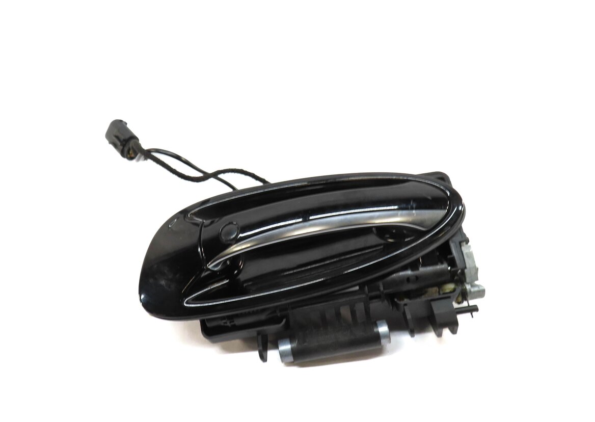 2010-2016 PORSCHE PANAMERA (970 G1) LEFT REAR EXTERIOR DOOR HANDLE (BLACK A1)