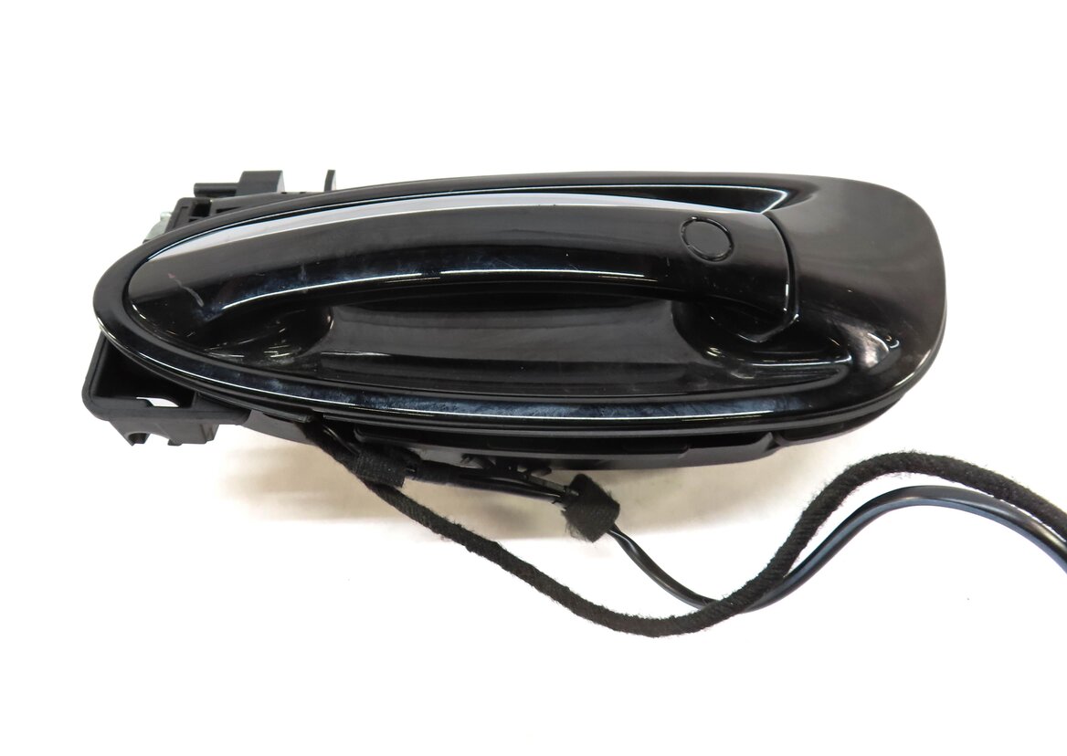 Thumbnail 3: 2010-2016 PORSCHE PANAMERA (970 G1) LEFT REAR EXTERIOR DOOR HANDLE (BLACK A1)