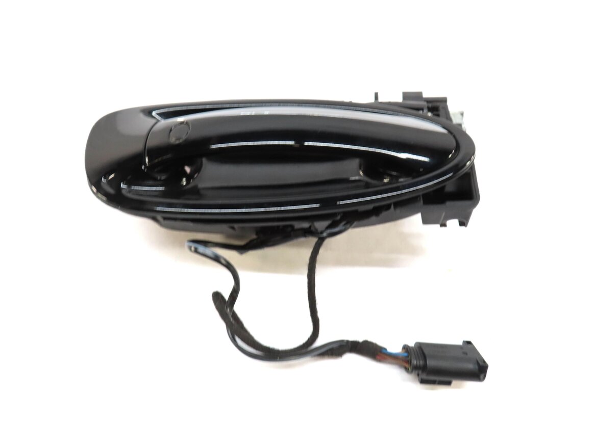 Thumbnail 3: 2010-2016 PORSCHE PANAMERA (970 G1) RIGHT REAR EXTERIOR DOOR HANDLE (BLACK A1)
