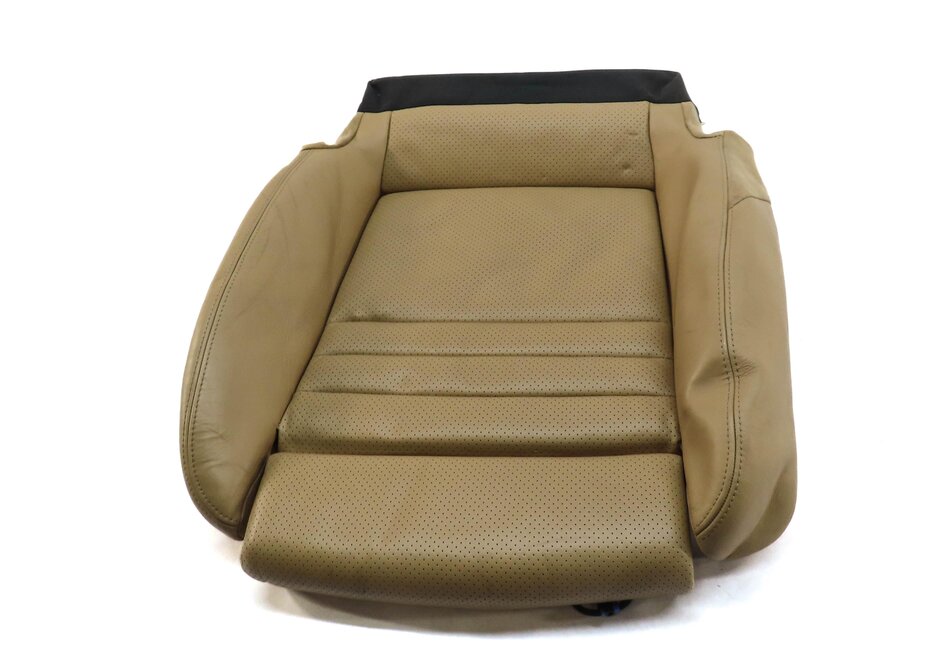 Thumbnail 2: 2010 PORSCHE PANAMERA (970 G1) PASSENGER LOWER BOTTOM HEATED SEAT CUSHION BEIGE