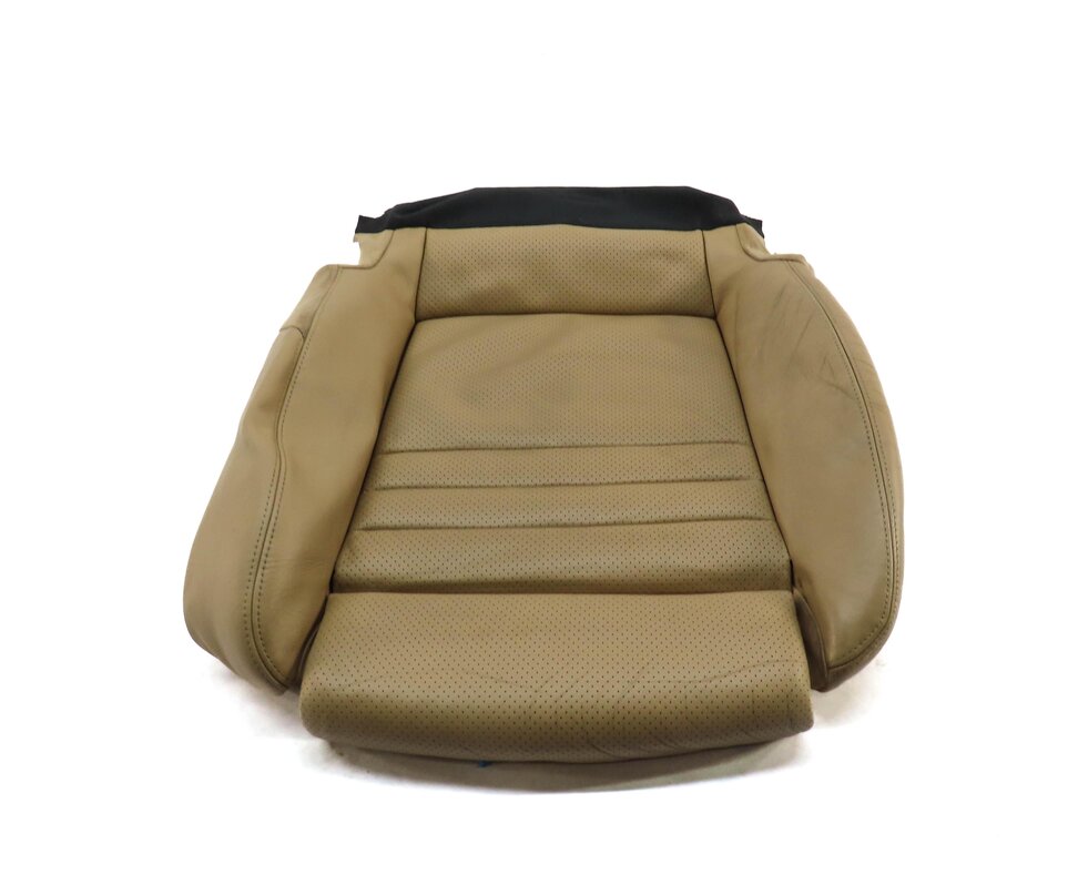 Thumbnail 2: 2010 PORSCHE PANAMERA (970 G1) DRIVER LOWER BOTTOM HEATED SEAT CUSHION (BEIGE)