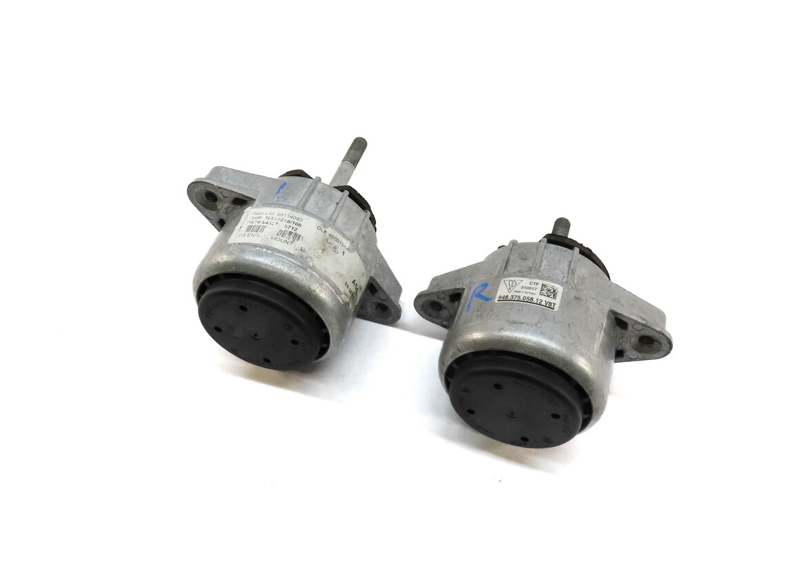 2010 PORSCHE PANAMERA (970 G1) 4.8L M48 TURBO ENGINE MOTOR MOUNT SET-2