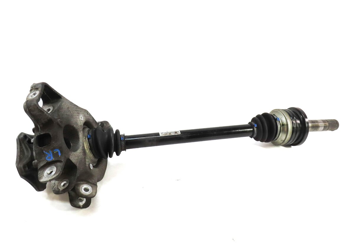 Thumbnail 2: 2010-2013 PORSCHE PANAMERA (970 G1) LEFT DRIVER REAR AXLE SHAFT w/ KNUCKLE