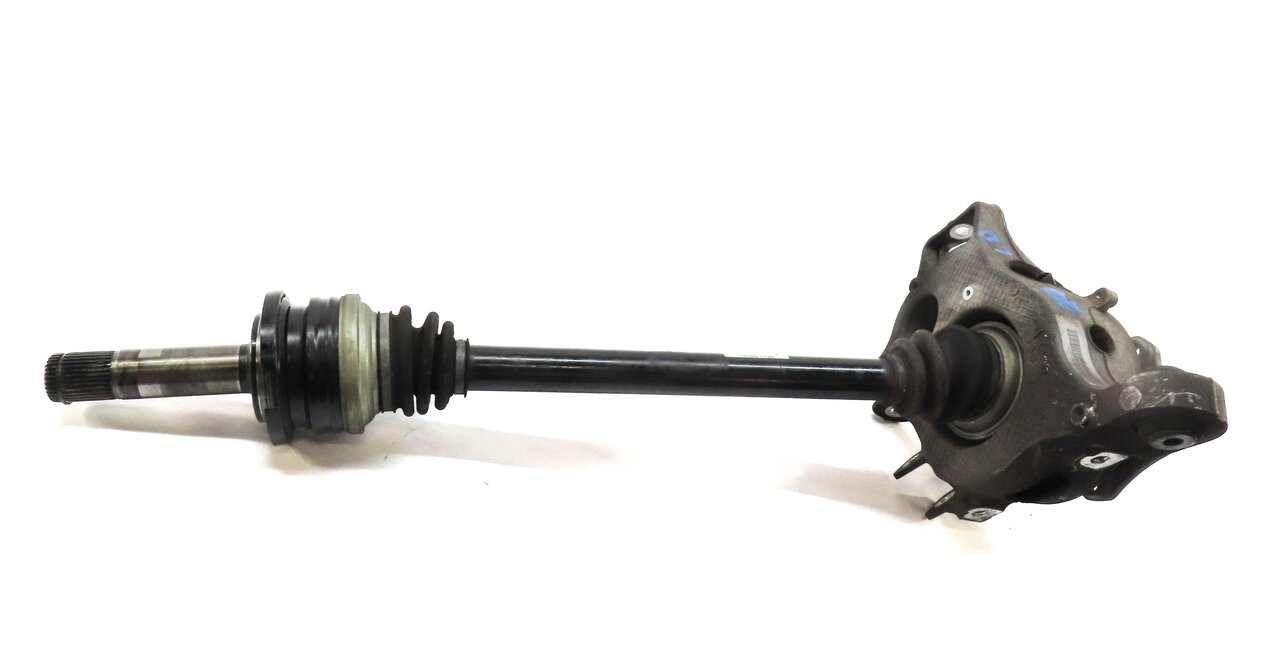 Thumbnail 3: 2010-2013 PORSCHE PANAMERA (970 G1) LEFT DRIVER REAR AXLE SHAFT w/ KNUCKLE