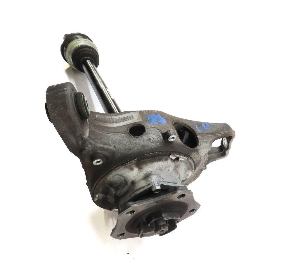Thumbnail 4: 2010-2013 PORSCHE PANAMERA (970 G1) LEFT DRIVER REAR AXLE SHAFT w/ KNUCKLE