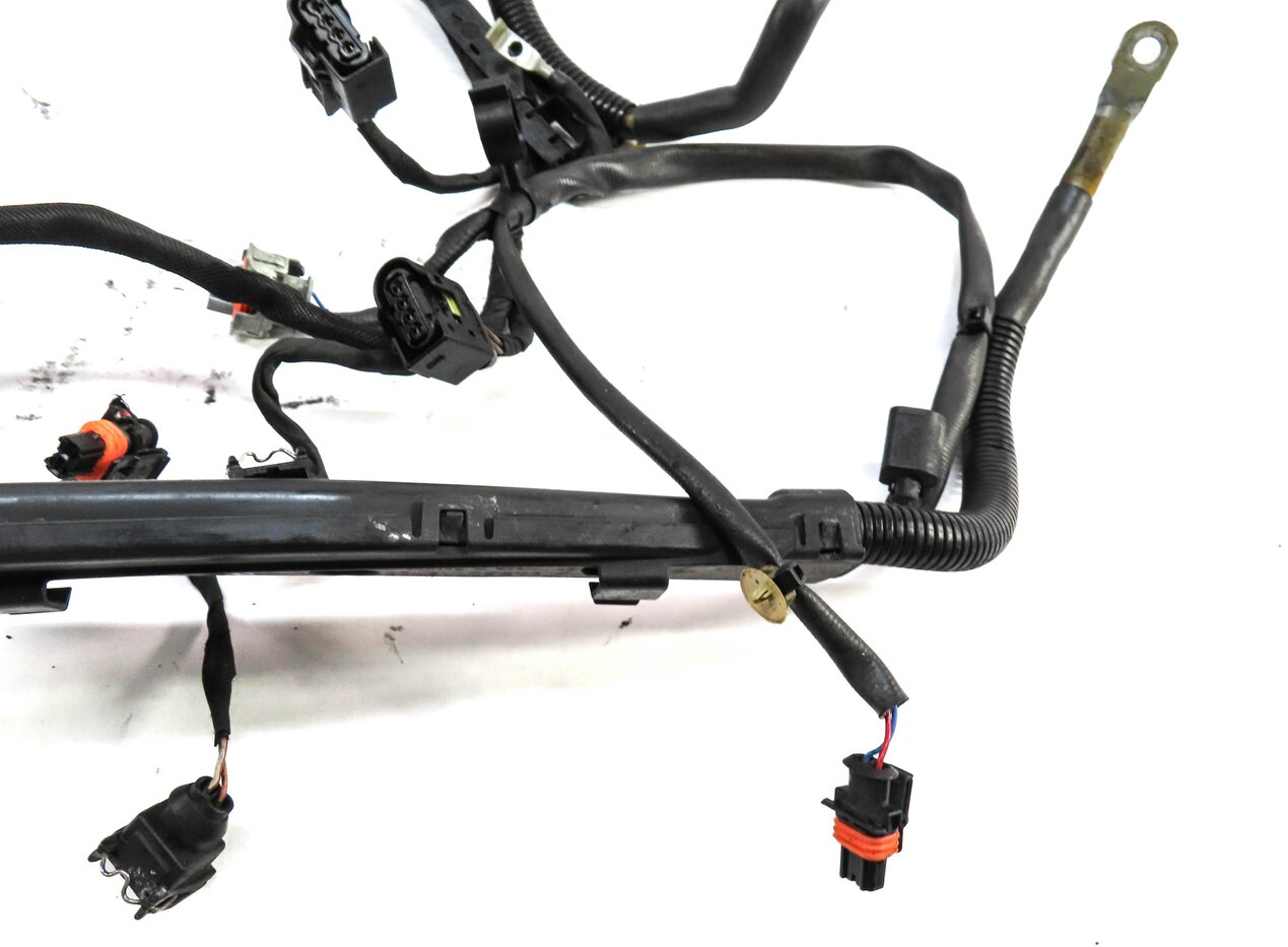 Thumbnail 5: 2010 PORSCHE PANAMERA (970 G1) 4.8L M48 TURBO ENGINE WIRE WIRING HARNESS LOOM
