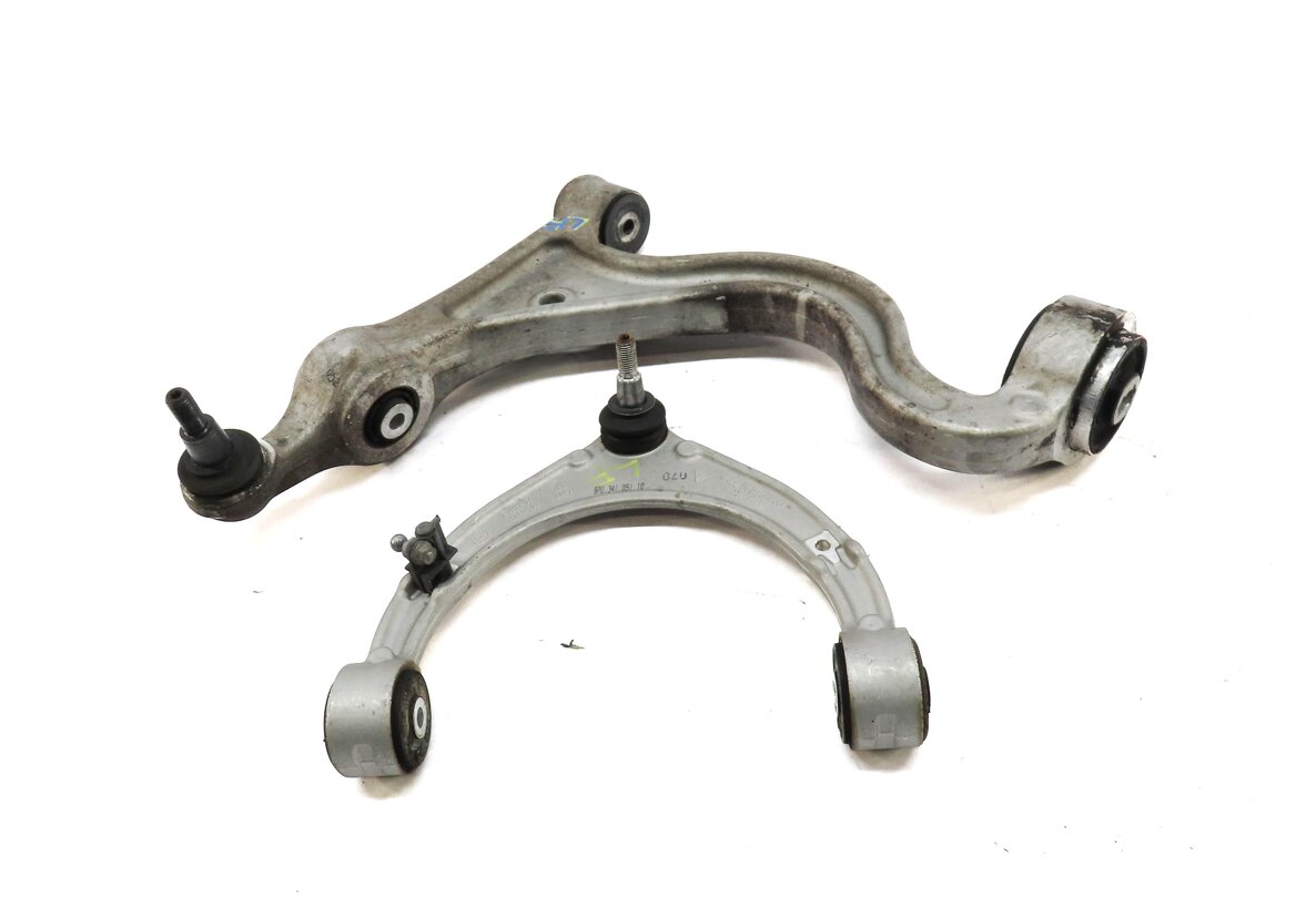 Thumbnail 2: 2010-2013 PORSCHE PANAMERA (970 G1) LEFT FRONT UPPER & LOWER CONTROL ARM SET-2