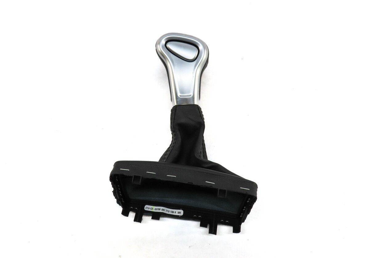 Thumbnail 2: 2014 AUDI A4 (B8 8K) TRANSMISSION GEAR SHIFTER SHIFT KNOB HANDLE w/ BOOT