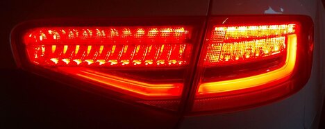 Thumbnail 2: 13-16 AUDI A4 S4 B8 8K REAR RIGHT PASSENGER INNER TRUNK TAILLIGHT LIGHT LAMP LED