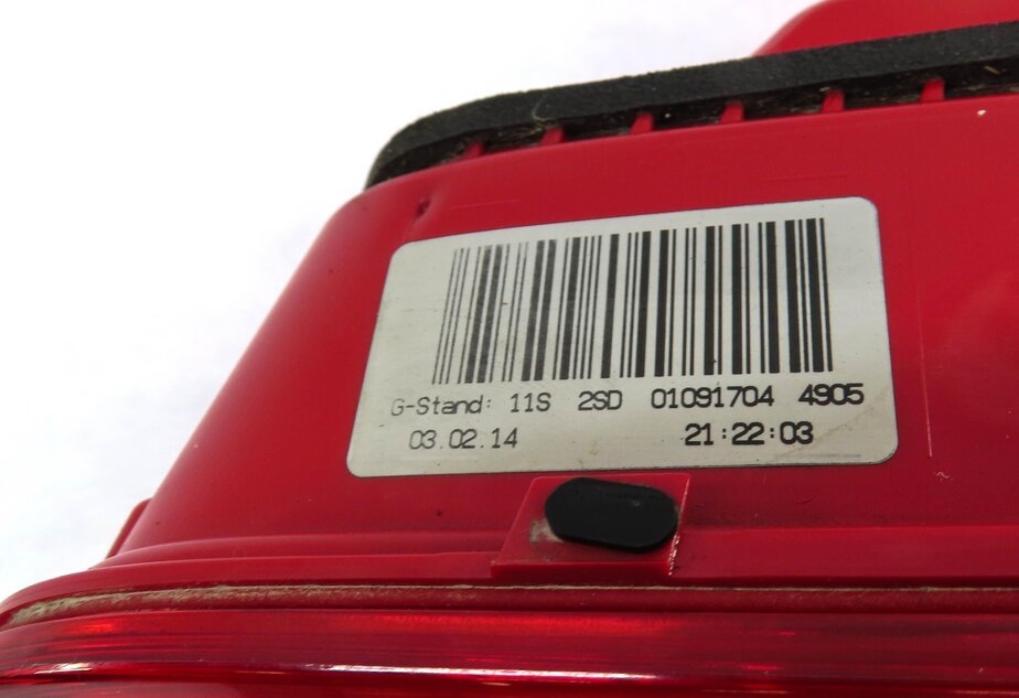 Thumbnail 6: 13-16 AUDI A4 S4 B8 8K REAR RIGHT PASSENGER INNER TRUNK TAILLIGHT LIGHT LAMP LED