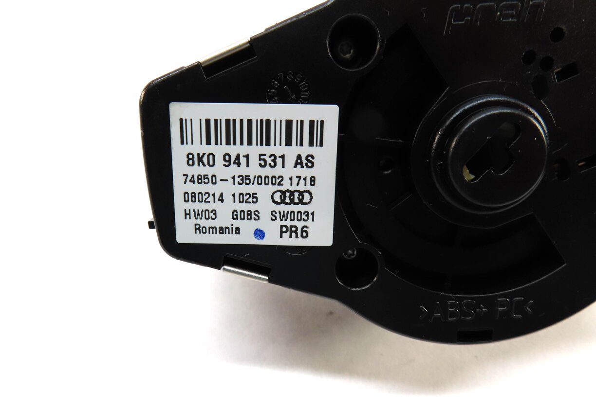 Thumbnail 6: 2009-2020 AUDI A4 A5 Q5 S4 S5 SQ5 (B8 8K 8T 8R) HEADLIGHT SWITCH