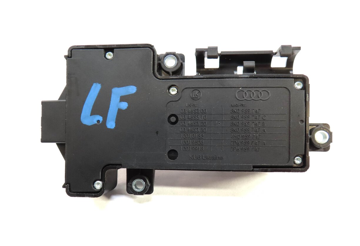 Thumbnail 6: 2014 AUDI A4 (B8 8K) FRONT LEFT DRIVER SEAT ADJUST SWITCH w/ LUMBAR (BEIGE)