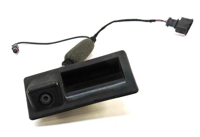 08-17 AUDI A3 S3 A4 S4 A5 S5 A7 Q5 (B8 8K 8T 8R 8V) REAR TRUNK HANDLE w/ CAMERA
