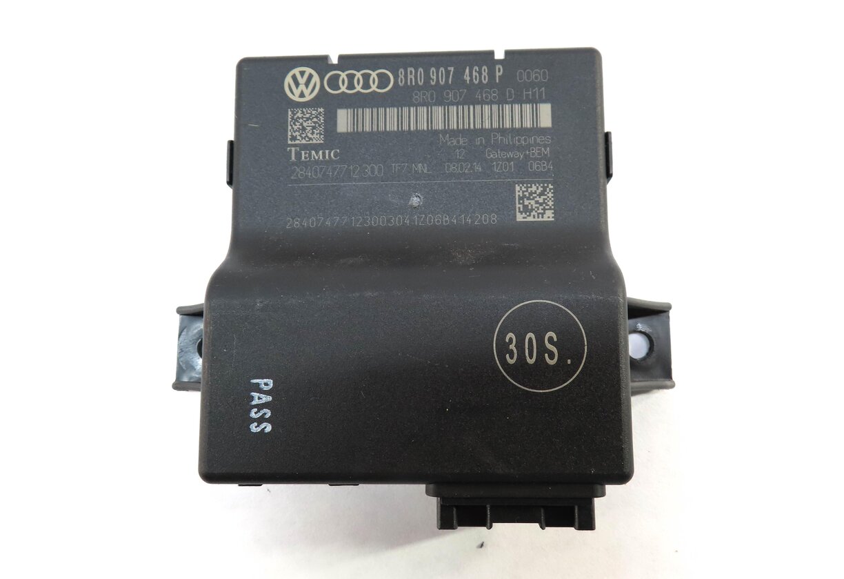 Thumbnail 16: 2014 AUDI A4 (B8 8K) 2.0L CPMB ENGINE GATEWAY ECM BCM IMMOBILIZER MODULE KEY SET