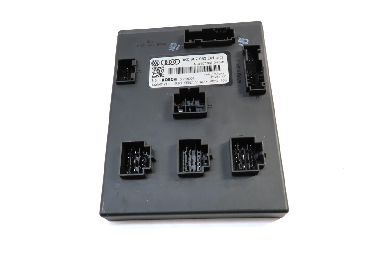 Thumbnail 4: 2014 AUDI A4 (B8 8K) 2.0L CPMB ENGINE GATEWAY ECM BCM IMMOBILIZER MODULE KEY SET