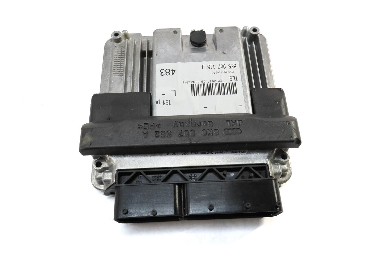 Thumbnail 9: 2014 AUDI A4 (B8 8K) 2.0L CPMB ENGINE GATEWAY ECM BCM IMMOBILIZER MODULE KEY SET