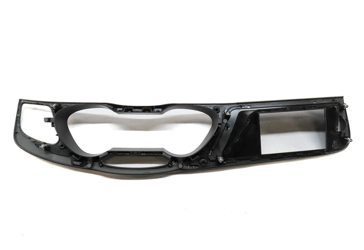 Thumbnail 15: 2014 AUDI A4 (B8 8K) DASH DOOR CONSOLE INTERIOR TRIM PANEL SET (ALUMINUM TRIGON)