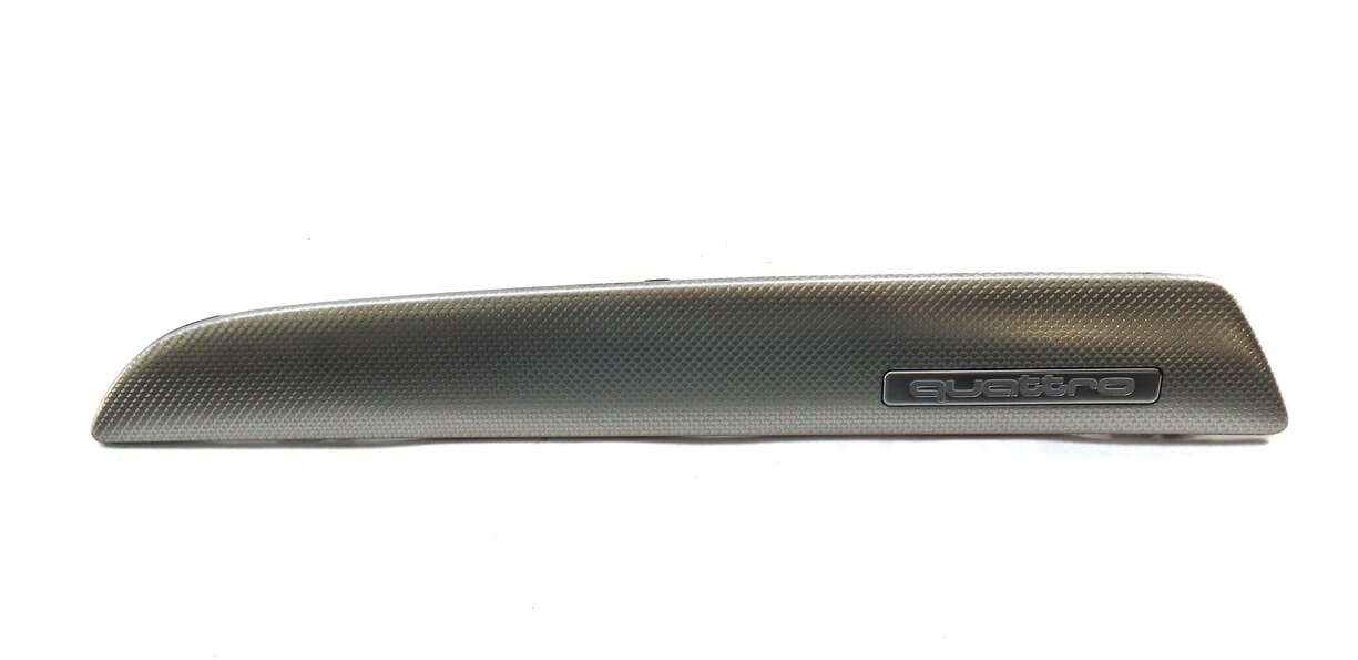 Thumbnail 4: 2014 AUDI A4 (B8 8K) DASH DOOR CONSOLE INTERIOR TRIM PANEL SET (ALUMINUM TRIGON)