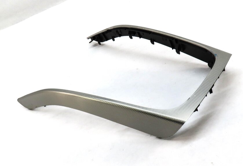Thumbnail 7: 2014 AUDI A4 (B8 8K) DASH DOOR CONSOLE INTERIOR TRIM PANEL SET (ALUMINUM TRIGON)