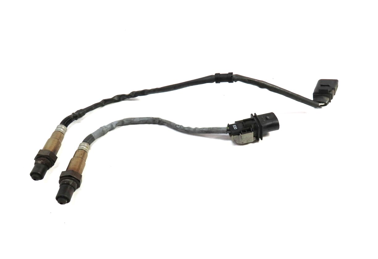 Thumbnail 2: 2014 AUDI A4 (B8 8K) 2.0L PRE POST CAT O2 OXYGEN LAMBDA PROBE SENSOR SET-2