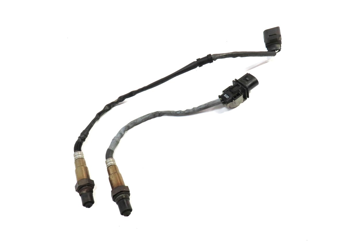 Thumbnail 3: 2014 AUDI A4 (B8 8K) 2.0L PRE POST CAT O2 OXYGEN LAMBDA PROBE SENSOR SET-2