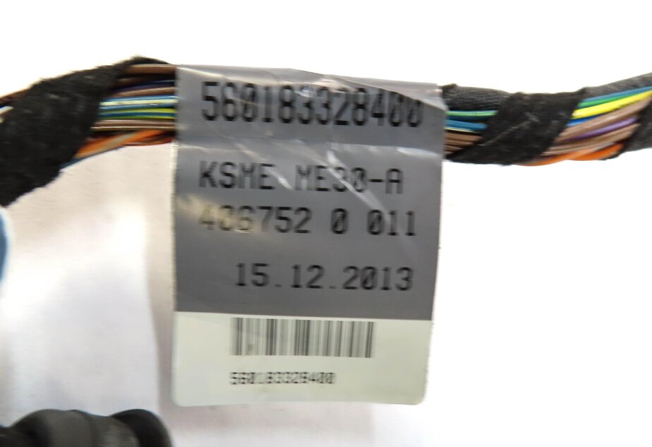 Thumbnail 4: 2014 AUDI A4 (B8 8K) REAR PDC PARK ASSIST SENSOR SET w/ HARNESS (IBIS WHITE)