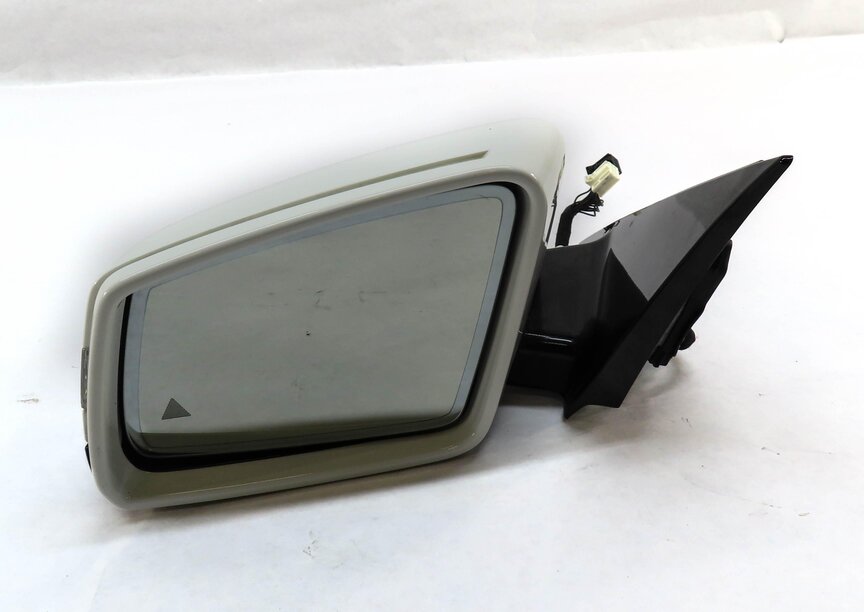 Thumbnail 4: 11-14 MERCEDES E300 E350 E550 (W212) LEFT AUTODIM BLIND SPOT DOOR MIRROR (WHITE)