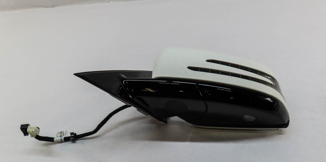 Thumbnail 7: 11-14 MERCEDES E300 E350 E550 (W212) LEFT AUTODIM BLIND SPOT DOOR MIRROR (WHITE)