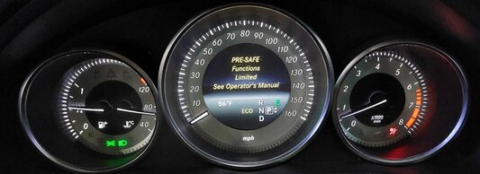 Thumbnail 2: 2014 MERCEDES E-CLASS (A207 C207 W207 W212) SPEEDOMETER GAUGE CLUSTER (118k)