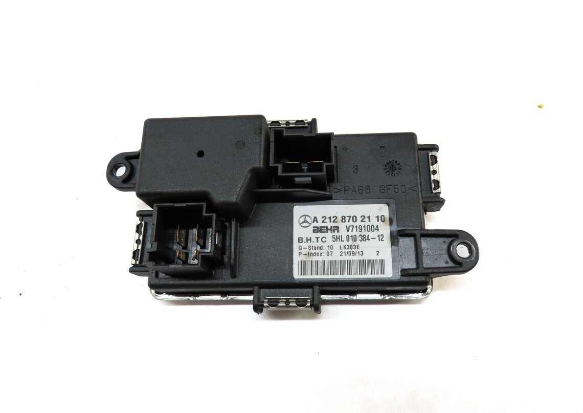 Thumbnail 3: 2014 MERCEDES E350 (W212) FRONT HEATER A/C BLOWER MOTOR RESISTOR